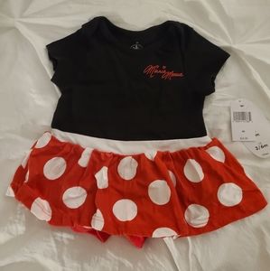 Disney World (official) baby Minnie Mouse Onsie